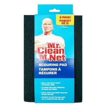 MR CLEAN SCOURING PADS 3PK